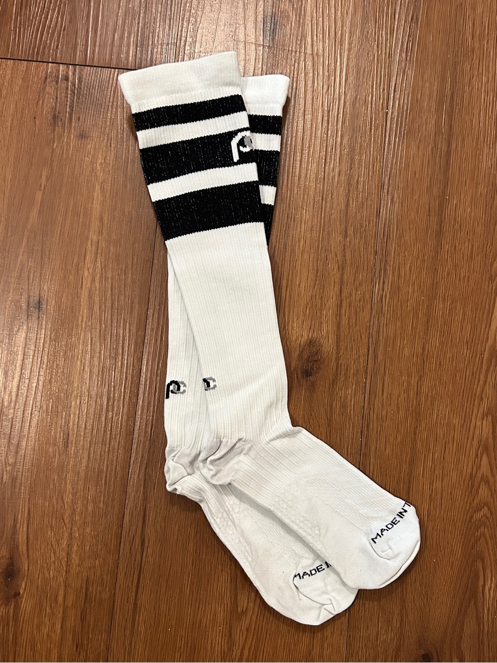 Varsity Striped Compression Socks